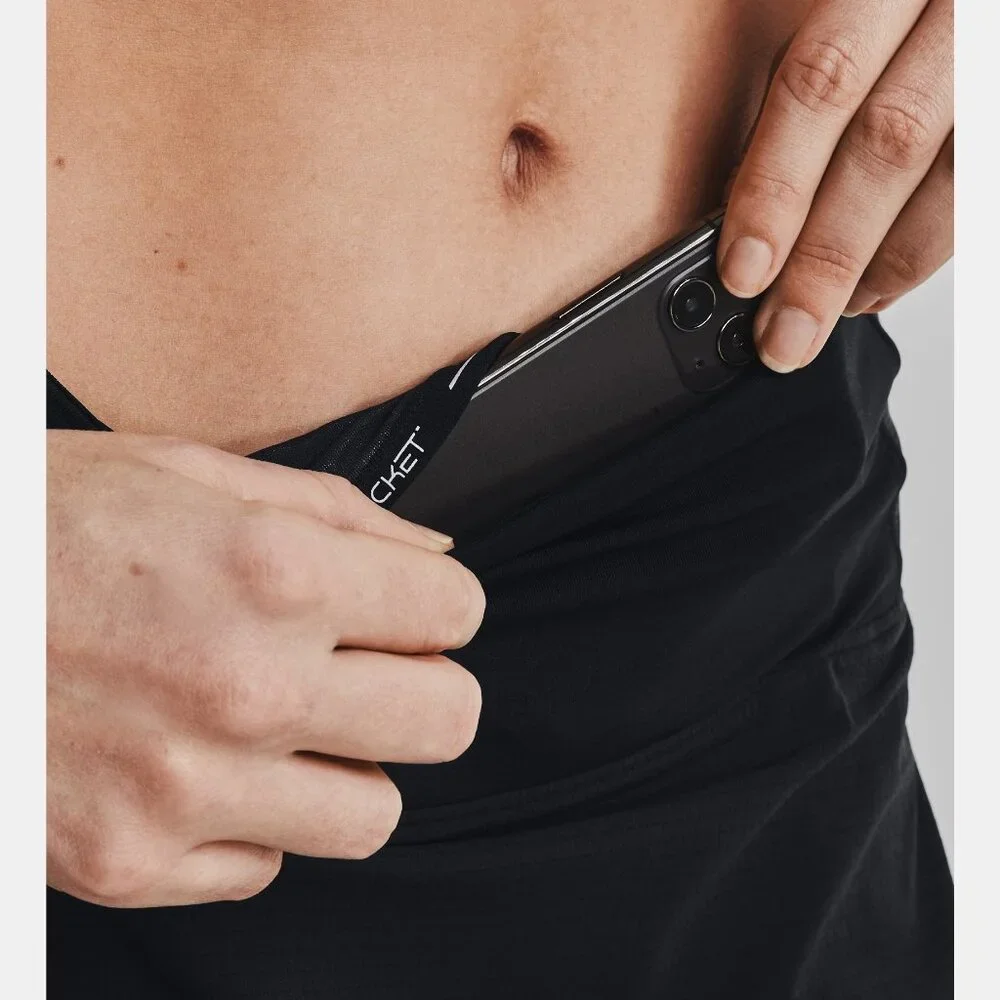 2/$30 Hurley SpeedPocket Trail Skort Black Small #A0750
